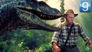 DINOSAURS ARE SCARY!!! | Gmod Jurassic World (Garry's Mod)
