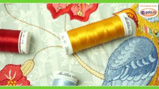 ВЫШИВКА. Вышиваем на швейной машине нитями AMANN GROUP METTLER Poly Sheen