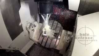 5 Axis Machining in MAZAK Variaxis i-500, Aluminium Tee Piece