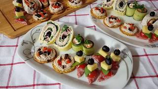 Aperitive Festive/ pentru ocazii speciale 5 retete video