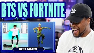 BTS x Jimmy Fallon Do the Fortnite Dance Challenge | BTS "Idol" LIVE on The Tonight Show | Reaction