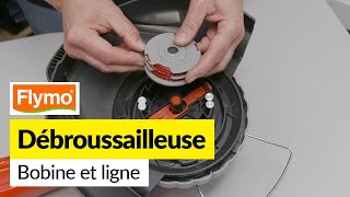 Comment remplacer la bobine et le fil sur un coupe-bordures/débroussailleuse Flymo