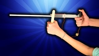 Как сделать Пистолет который Стреляет?! Газодетонатоционная пушка