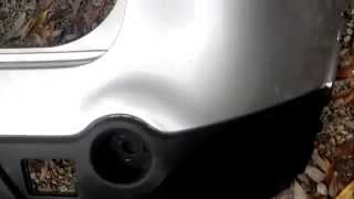 Задний бампер Nissan Qashqai+2