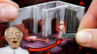 Making GRANNY'S Attic Miniature House in POLYMER CLAY!