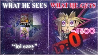 Tryhards Get BAITED (Scamming in King of Games) [Yu-Gi-Oh! Duel Links]