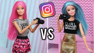 Kira and Rika's Instagram Challenge Vlog [Doll Stop Motion]