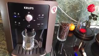 Регулировка помола KRUPS, обслуживание кофемолки.