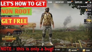 How to get high clothes and mask in PUBG MOBILE )) NOTE -|| THIS IS ONLY A BUG!!!