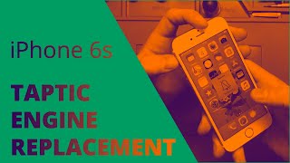 ЗАМЕНА ВИБРОМОТОРА IPHONE 6S | Не работает вибрация на Айфон 6s  2019