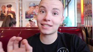 Lunch at Johnny Rockets, Buffet, & a Zip line on a Ship?! | Ep. 15 Allure of the Seas Cruise Vlogs!