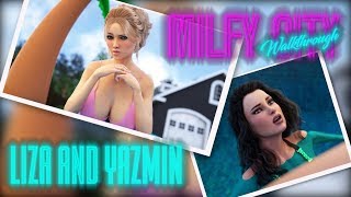 Milfy City 0.5c(icstor)Liza and Yazmin Walkthrough [18+]-Getting Ready For Christmas Edition-