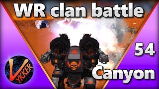 War Robots Clan Battle Canyon #54 - War Robots (WR, WWR)