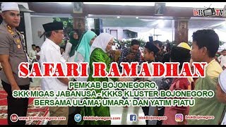 SAFARI RAMADHAN PEMKAB, SKK MIGAS JABANUSA-KKKS KLASTER BOJONEGORO