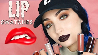 MAC Retro Mattes Liquid Lipstick Swatches | Dupes | Review ? Brittany Balyn