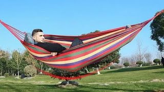 ТОП-5 крутых гамаков для дачи и кемпинга с Aliexpress
