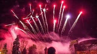 Праздничный фейерверк в день 70-летия Победы! Урюпинск. 09.05.2015