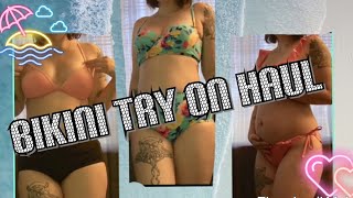 ☀️BIKINI TRY ON HAUL ☀️ Pregnant Edition | Rosestarkly 77
