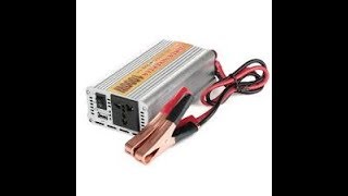 Dc 12 Volt To Ac 220 Volt Power Converter For Your Car 300W