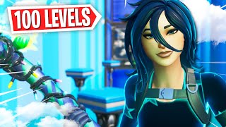 The First 100 Level Easy Deathrun of 2020 *FUN* Fortnite Creative Mode