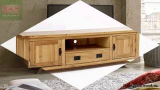 Bán, cung cấp, thiết kế, lắp đặt kệ tivi gỗ sồi Oak - quận 1,2,4,7 - Tp HCM