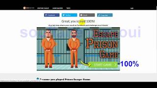 Prison Escape Game Quiz Answers 100%