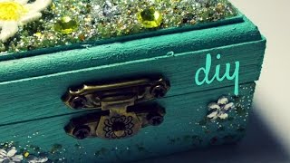 Cofanetto Portagioie Scintillante ✨ DIY & ReFashion | Collab. Purchè Sia Fatto a Mano