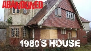 Abondoned 1980's house, with a Rolls Royce! ---