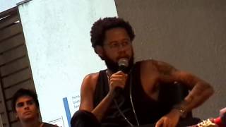 Emicida falando sobre o cenário político brasileiro atual[Sarau do Vale no SESC]