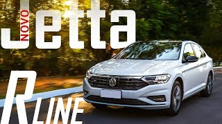 Novo VW Jetta, versão R-Line: anti-Corolla e anti-Civic. Conheça agora o novo sedan, maiorzão!