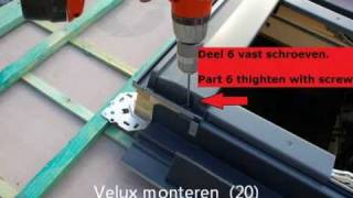 Мансардные окна VELUX - Монтаж