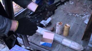 В Челябинске нашли тайник с оружием и боеприпасами
