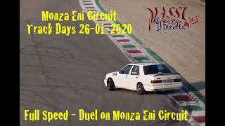 MONZA ENI CIRCUIT TRACK DAYS 26/01/2020 | THE DUEL | FULL ATTACK #ILDIRETTA