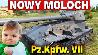 NOWY MOLOCH - Pz.Kpfw. VII i 10 000 dmg - Bitwa - World of Tanks
