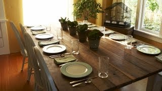 How to Design and Decorate Your Dining Room| At Home With P. Allen Smith