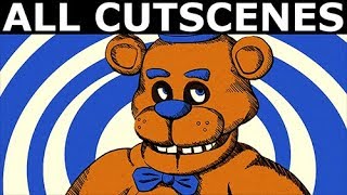 FNAF 6 - All Cutscenes - Full Story Game Movie (Freddy Fazbear's Pizzeria Simulator) (No Commentary)
