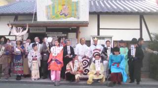 竹取物語第３回かぐや姫サミット「かぐや姫時代行列」天女の羽衣、邪馬台国を解く2015.2.14