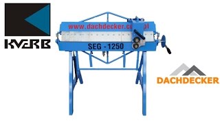 Сегментированный станок Decker SEG-1250 (польский)