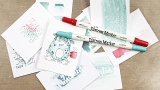 Ranger Tim Holtz Distress Marker | Techniken & Infos