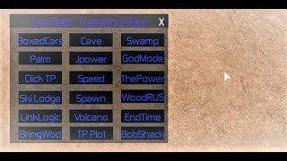 Roblox Lumber Tycoon 2 Hack/Glitch | Spawn Wood | God Mode | Speed Run