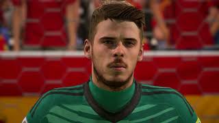FIFA 18 World Cup -  Spain Player Faces