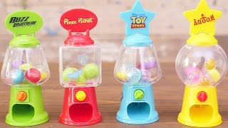トイ・ストーリー ミニカプセルマシンで遊びました(^^)