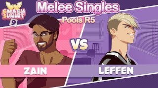 Zain vs Leffen - Swiss Pools: Round 5 Melee Singles - Smash Summit 9 | Marth vs Fox