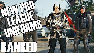 Rainbow Six Siege: Ranked - New Pro League Uniforms (Hibana, Glaz, Valkyrie, and Smoke)