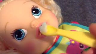 Baby Alive My Baby All Gone Eats Snow Ice Cream