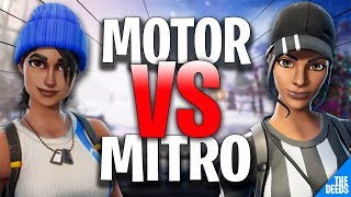FNATIC MOTOR 1 VS 1 ATLANTIS MITRO | Fortnite Highlights