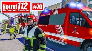 NOTRUF 112 #70: Supermarkt-Brand mit FUNK! I Feuerwehr-Simulation