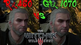 The Witcher 3: Wild Hunt | RX 480 Crossfire vs 1070 | FRAME-RATE WAR | MAXED OUT (1080p)