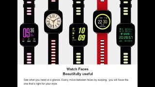 Deep Review of GV68 SmartWatch | Waterproof Smartwatch Review | Pedometer Heart Rate Tracker