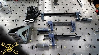 How To Make Welding Table Fixture Clamps | Bessey Clamp
